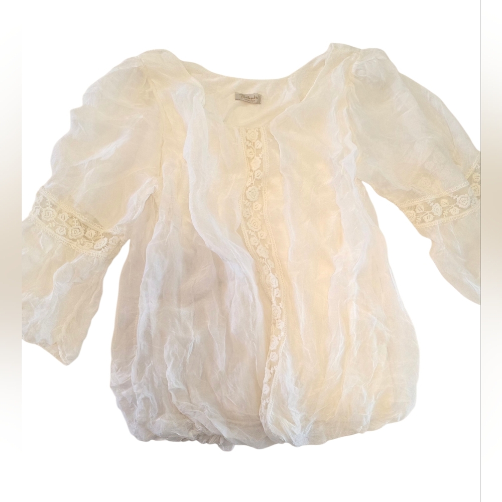 Italy Top 30% Silk sz L